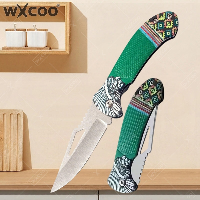 Gaming Kitchen Accessories - WXCOO 折りたたみナイフ ステンレス鋼 調理用 キッチン野菜ナイフ アクセサリー