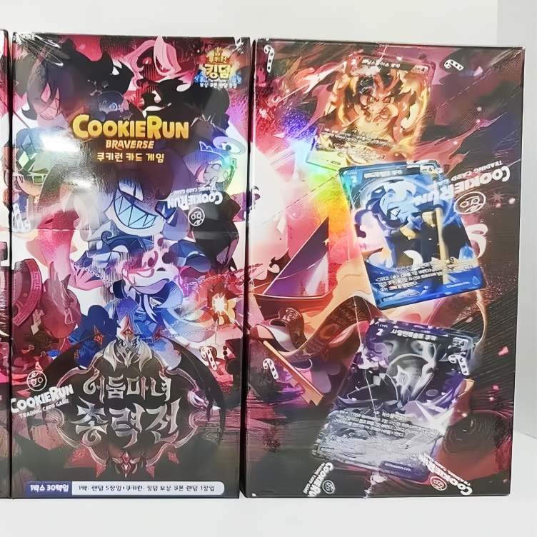 Gaming Accessories Box - クッキーラン ブラバース トレーディングカードゲーム 第11巻 韓国正規品 オリジナルシール付き