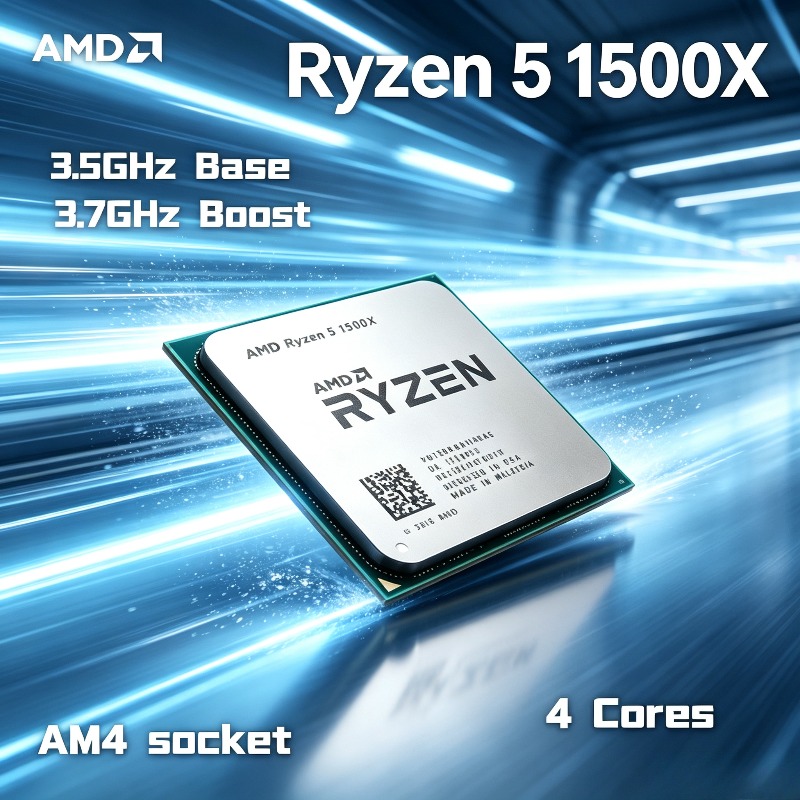 Amd Cpu Ryzen 5 - CPUプロセッサー 4コア 8スレッド 3.5GHz L3=16M 65W
