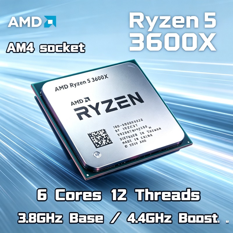 Amd Cpu Ryzen 5 - CPUプロセッサー 7NM 95W L3=32M 100-000000022 ソケットAM4