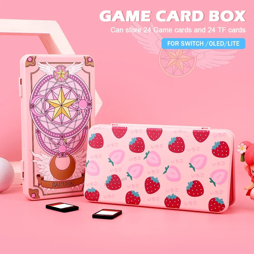 新しい 24in1 ゲームカードケースホルダーハードシェル保 - Gaming Accessories Box のレビューと価格