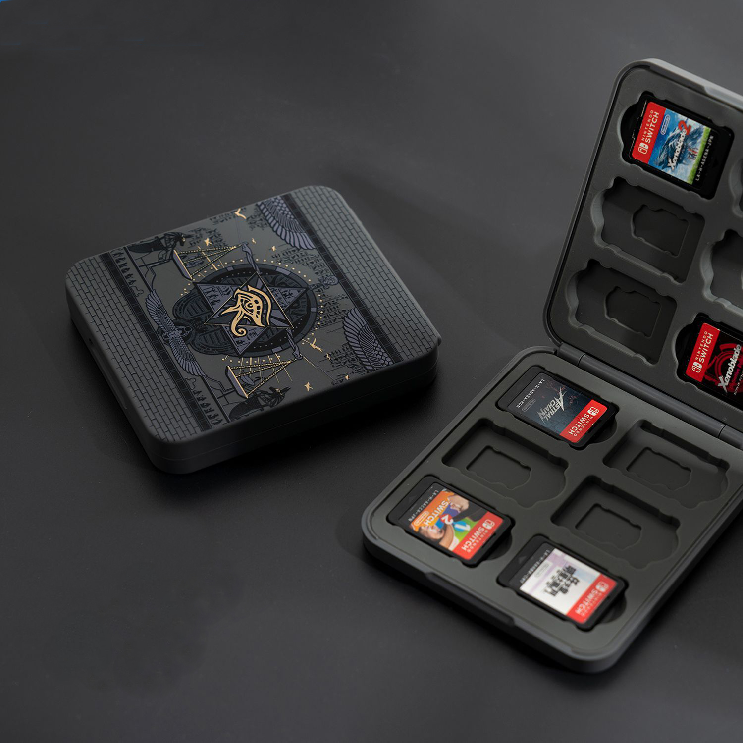 ハードシェルゲームカード収納ボックス保護ケースホルダー Ni - Gaming Accessories Box のレビューと価格