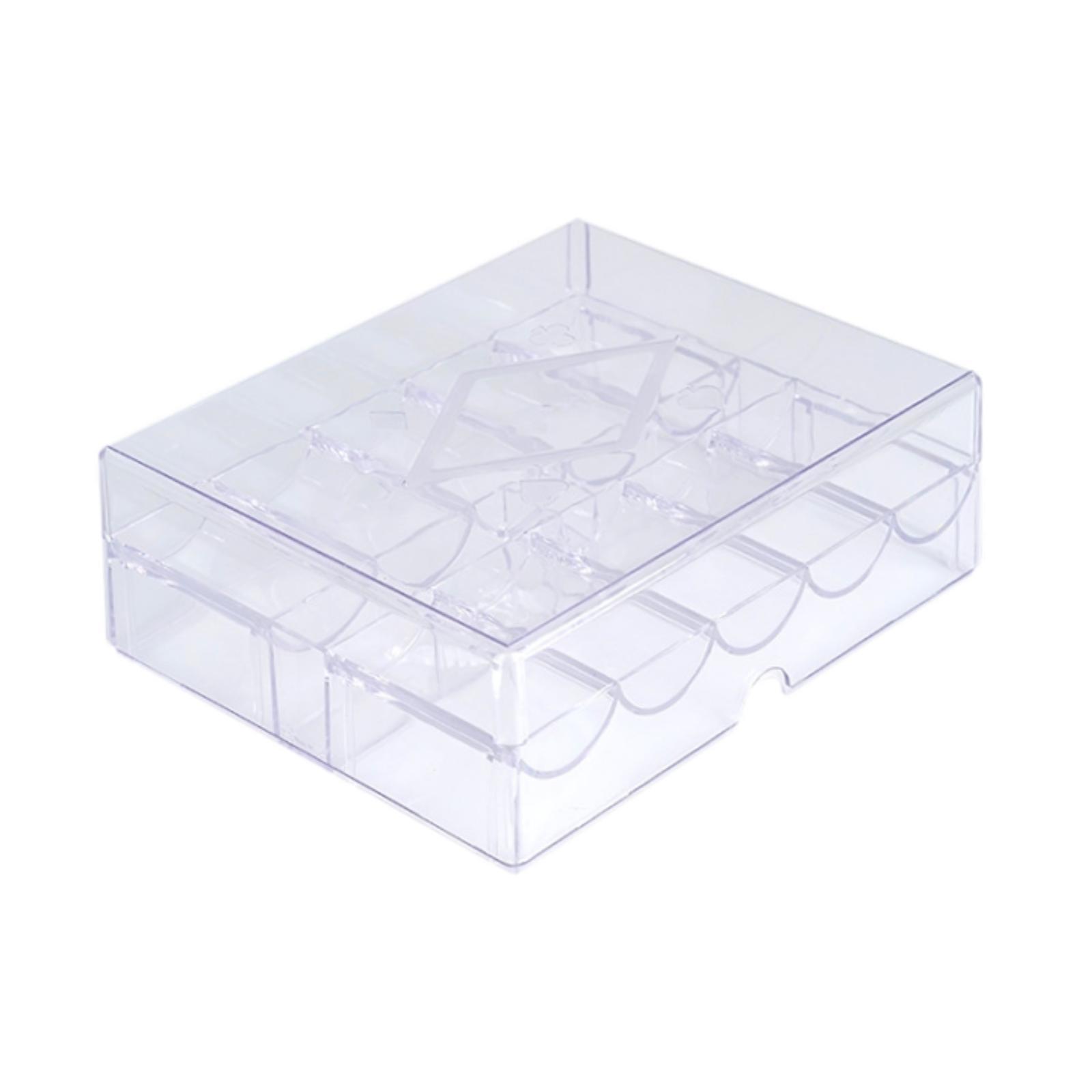 アクリルクリアチップケースチップキャリア軽量オーガナイザーは - Gaming Accessories Organizer のレビューと価格