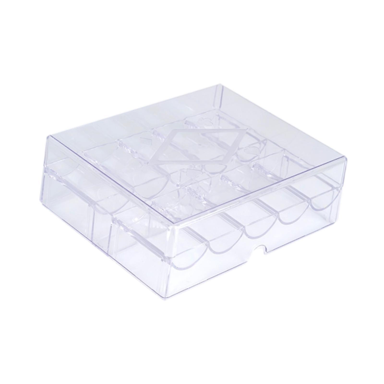 アクリルクリアチップケースチップキャリア軽量オーガナイザーは - Gaming Accessories Organizer のレビューと価格