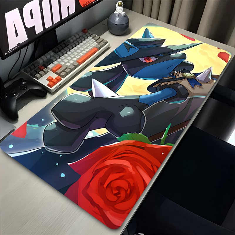 マウスパッドクールアニメ P-ポケモン ルカリオ マウスパッ - Gaming Accessories Wholesale のレビューと価格