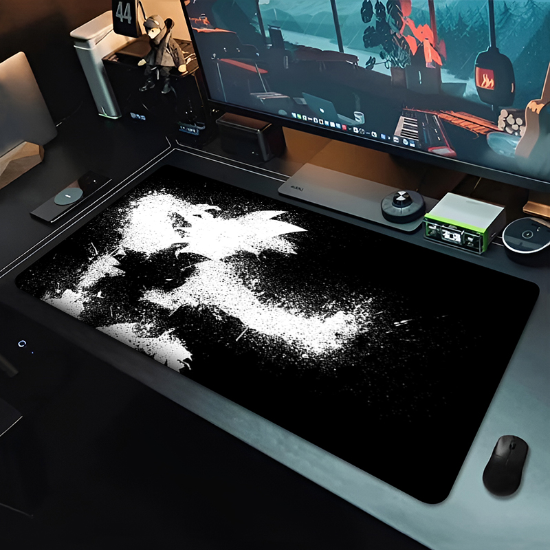 DBZ ブラックアニメマウスパッドドラゴンボール大型 PC  - Gaming Accessories Wholesale のレビューと価格