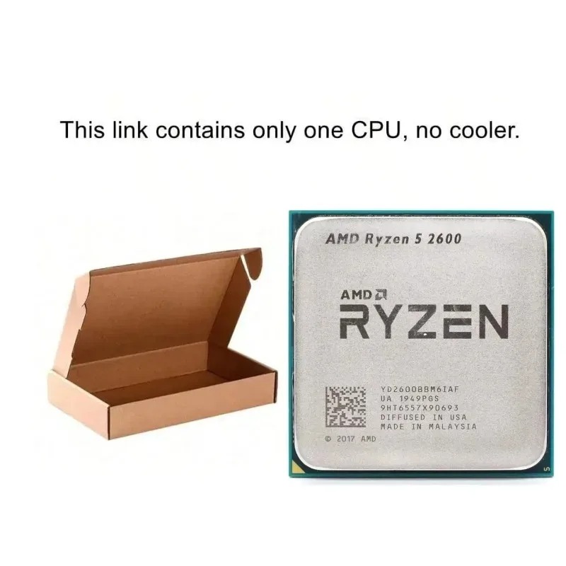 AMD Ryzen 5 2600 オリジナルデスクトップCP - Amd Cpu Ryzen 5 のレビューと価格