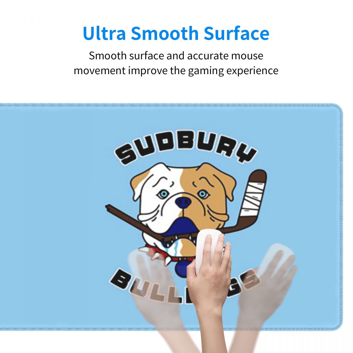 大型マウスパッド スダーベリー・ブルドッグス - ショアシー - Gaming Accessories Logo のレビューと価格