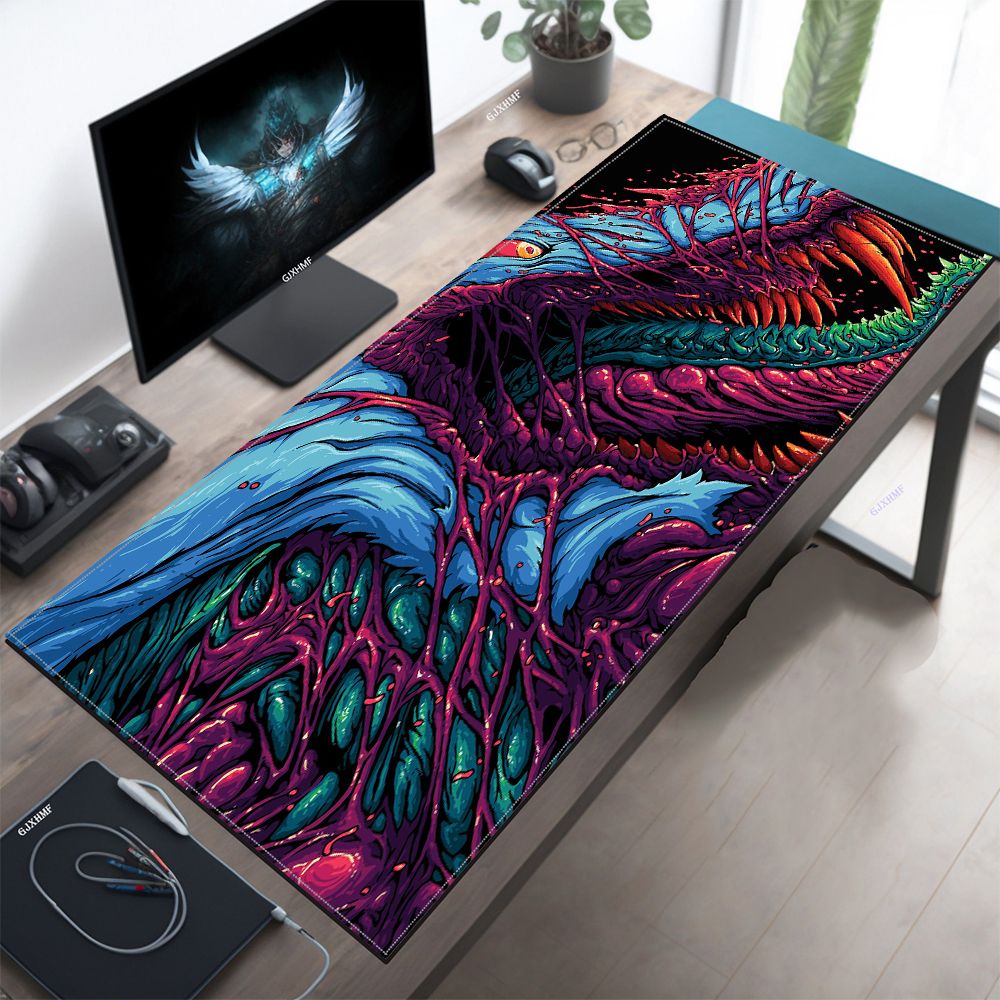 日本製レッドマウスパッド ネオンゴアモンスターアート、サイケ - Gaming Accessories Retro のレビューと価格