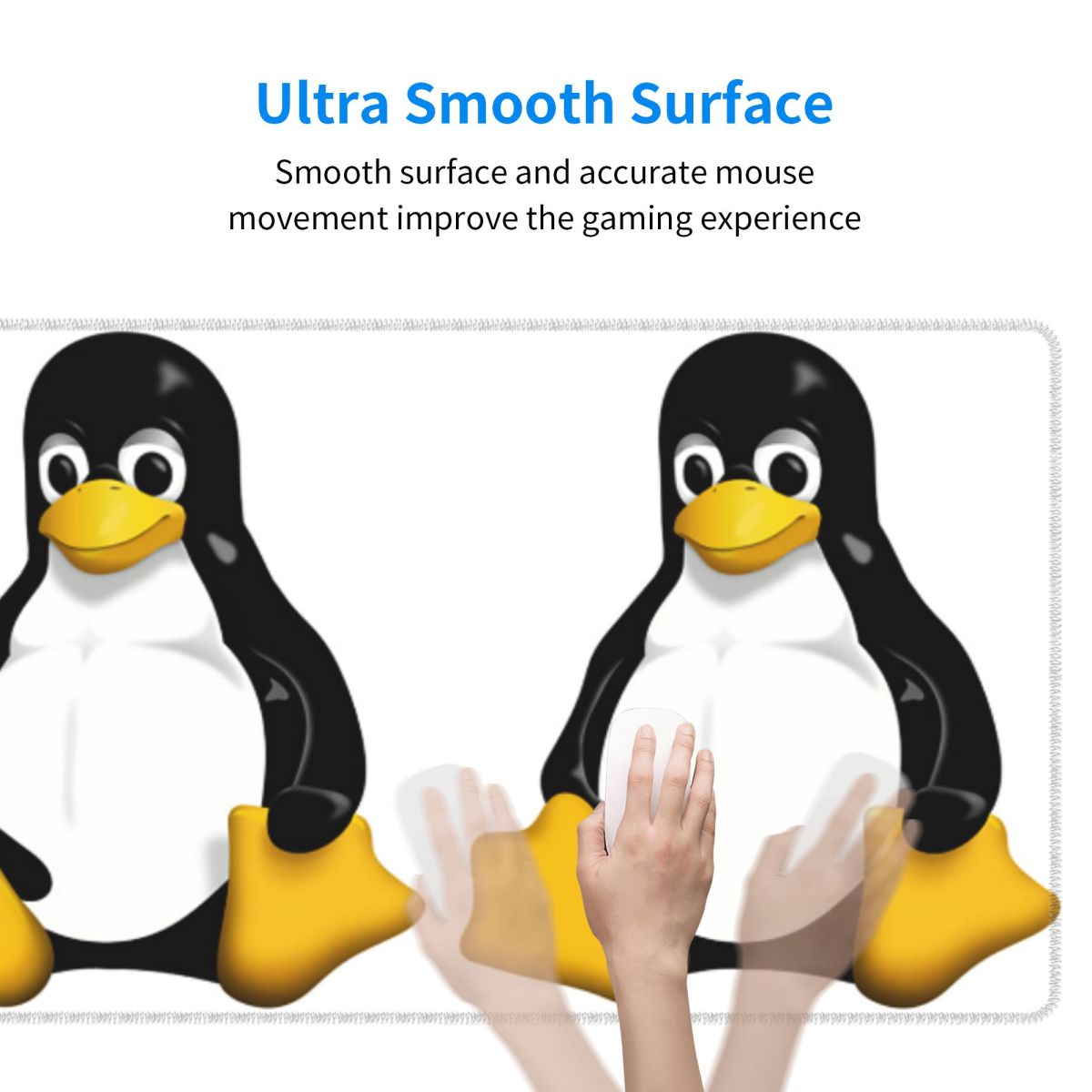 大型マウスパッド Linuxロゴ ゲーマーPC ノートパソコ - Gaming Accessories Logo のレビューと価格