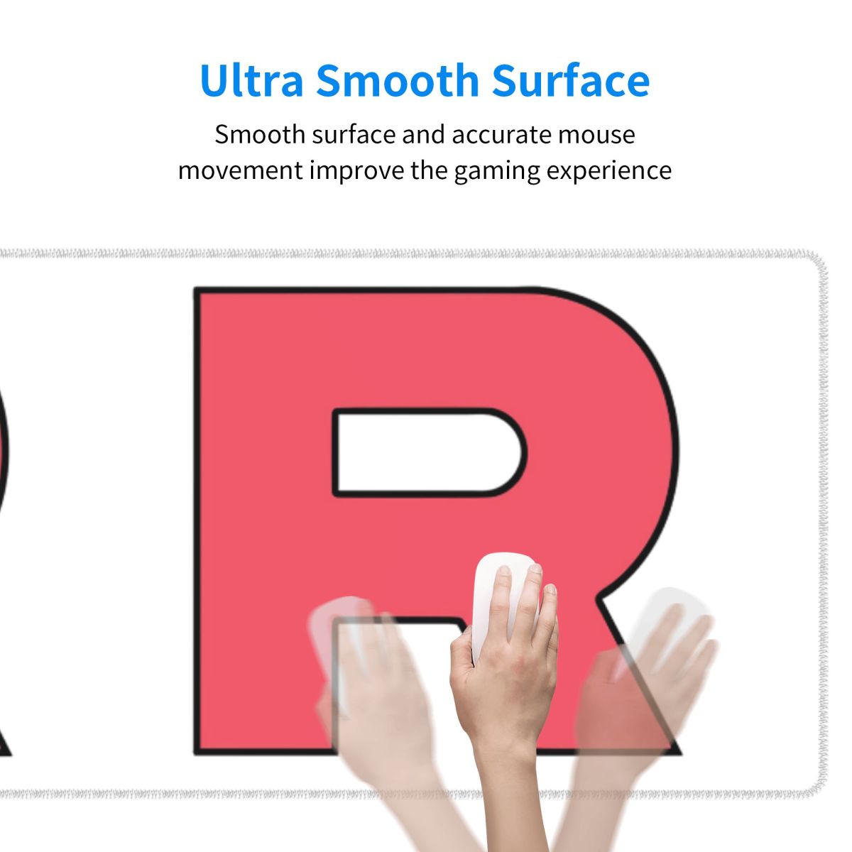 大型マウスパッド Rの文字 ロケット団ロゴ ゲーマー向け P - Gaming Accessories Logo のレビューと価格