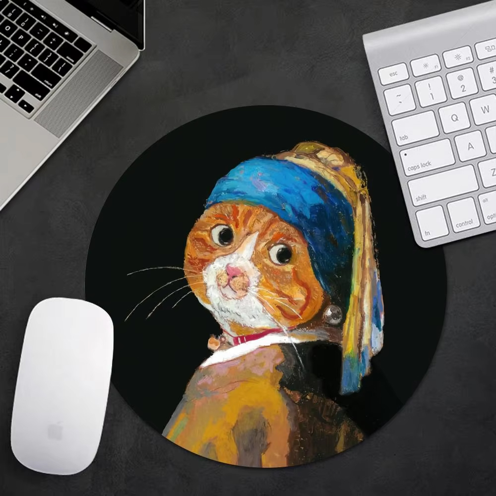 かわいい猫マウスパッドヴィンテージ星月夜ゲームアクセサリーマ - Vintage Gaming Accessories のレビューと価格
