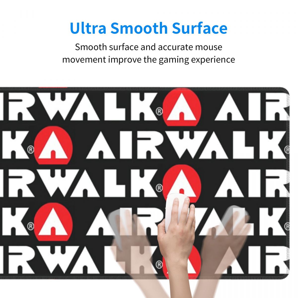 大型マウスパッド エアウォークロゴ ゲーマーPC ラップトッ - Gaming Accessories Logo のレビューと価格