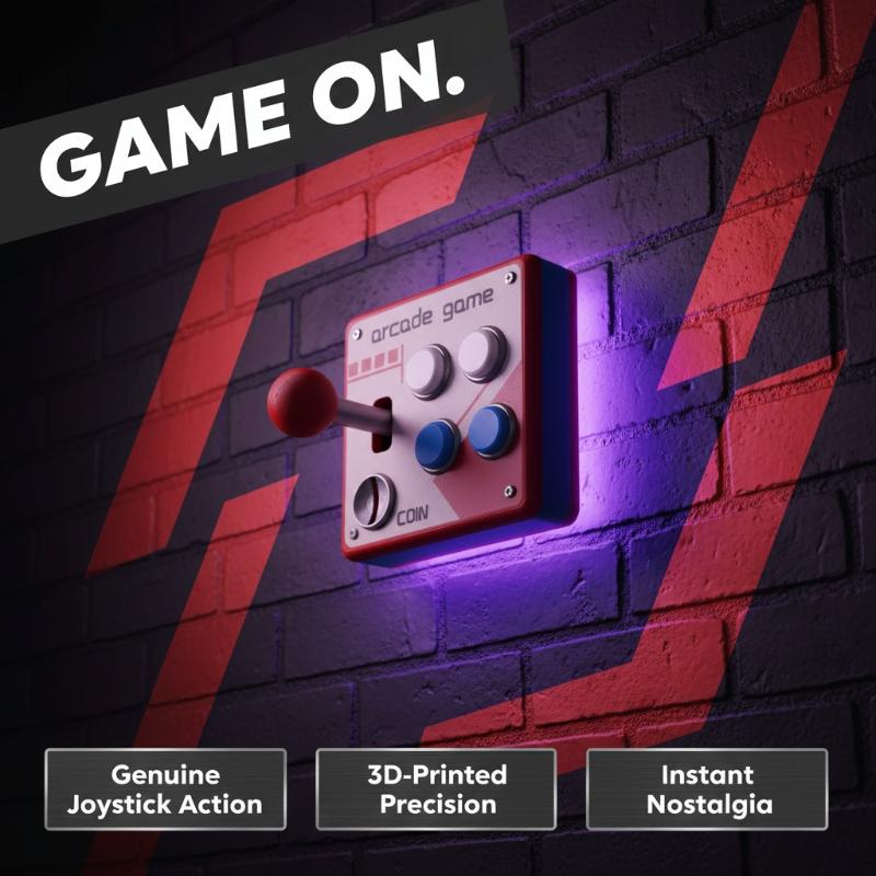 レトロアーケードゲームボタンスイッチプレート、クリエイティブ - Vintage Gaming Accessories のレビューと価格