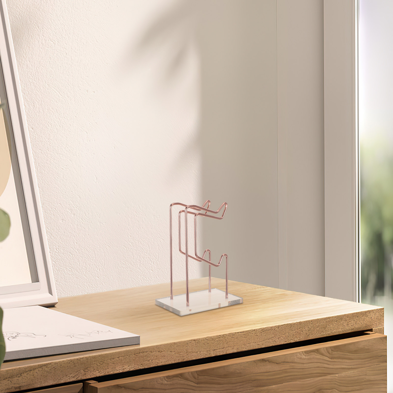 2段式ゲームコントローラー＆ヘッドホンスタンド アクリルベー - Gaming Accessories Organizer のレビューと価格