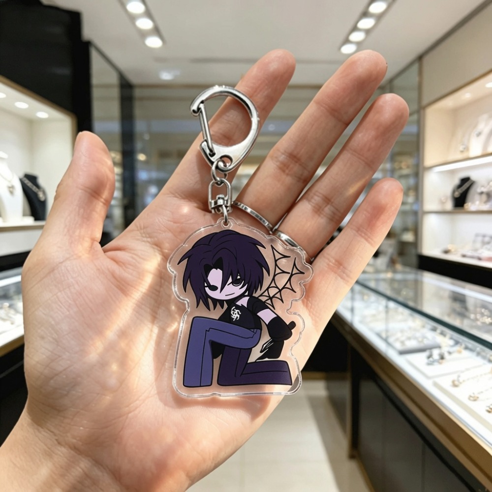 かわいい漫画ちびキーホルダーアクセサリーバッグチャーム怖いゲ - Gaming Accessories Wholesale のレビューと価格