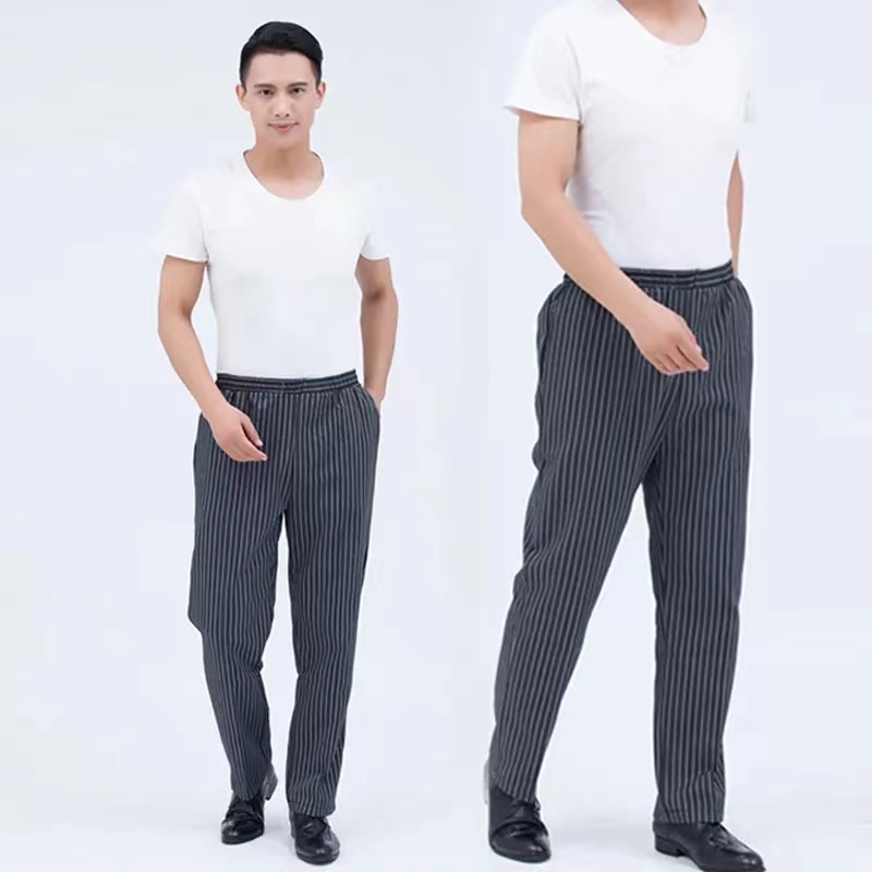 シェフパンツ男性用レストランキッチンユニセックスクックワーク - Gaming Kitchen Accessories のレビューと価格