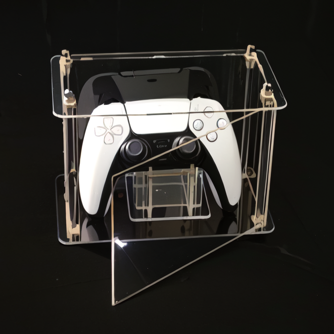 アクリルボックスゲームコントローラー収納ディスプレイスタンド - Gaming Accessories Box のレビューと価格