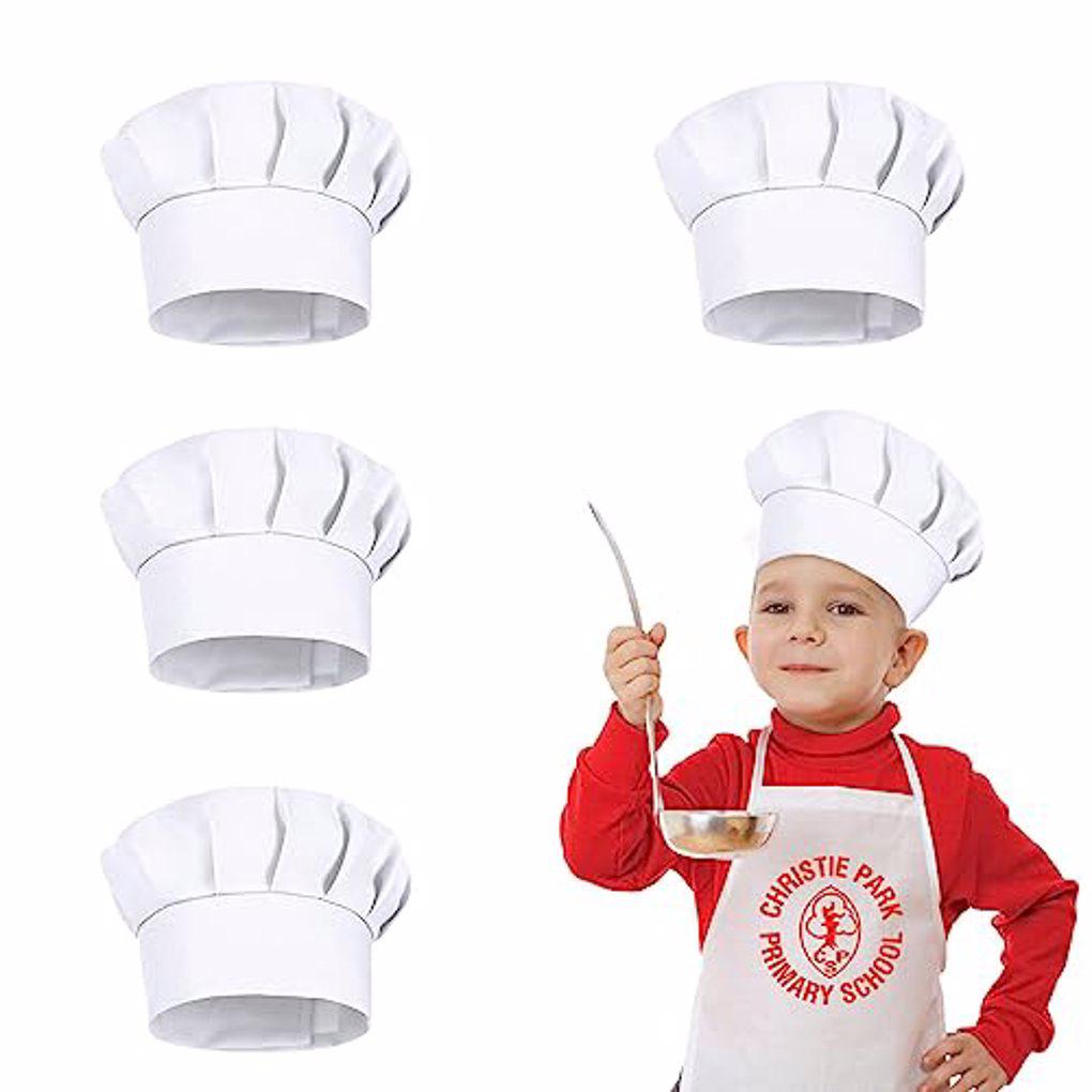 4個入り ホワイトパーティーキャップハット コスチューム キ - Gaming Kitchen Accessories のレビューと価格