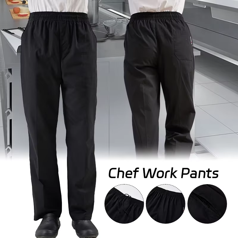 高品質シェフボトムス男性用新しいシェフパンツ調理レストランキ - Gaming Kitchen Accessories のレビューと価格